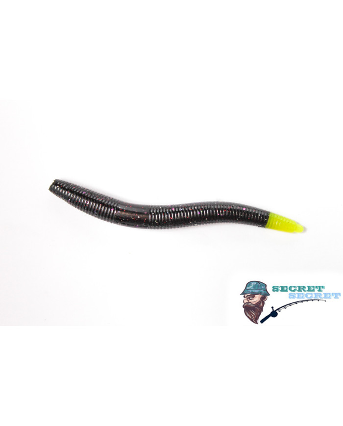 Secret Secret 5in Shimmer - Senko/Stick Bait Chartreuse Tip 