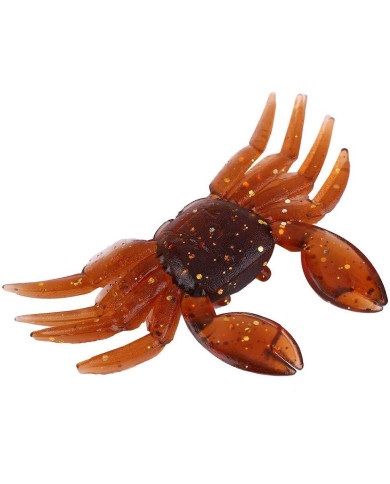 React Soft Crab Green Pumpkin Gold 3.15inx2in With 1/4oz s1 Weighted hook   React Soft Crab Green Pumpkin Gold 3.15inx2in With 1/4oz s1 Weighted hook