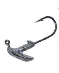 React Soft Crab Green Pumpkin Gold 3.15inx2in With 1/4oz s1 Weighted hook  