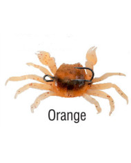 React Rigged Crab Nat Orge4 1/3inx2in With 1oz Weigh 3/0 Double hook React Rigged Crab Nat Orge4 1/3inx2in With 1oz Weigh 3/0 Double hook