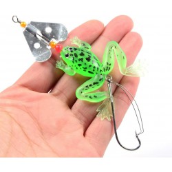 React Spinner Frog Green 1/0 hook 