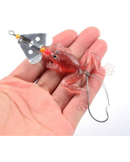 React Spinner Frog Red 1/0 hook 