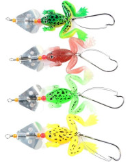 React Spinner Frog Red 1/0 hook 