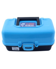 Pro-Hunter 3 Tray Tackle Box Green Lid Grey Base Pro-Hunter 3 Tray Tackle Box Green Lid Grey Base
