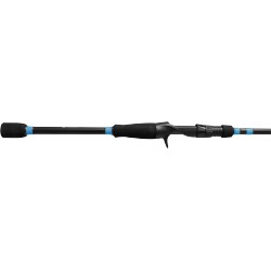 Velocity Fishing International Elite Blue Glass Trolling Rod - 7ft 9in,  Ultra Light Power, Moderate Slow Action, 2pc