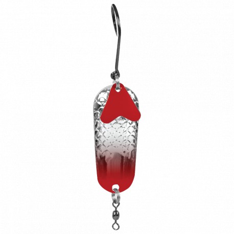 Sensation Pro Series Double up Tiger Spoon Silver Red Head 24G