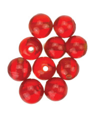 Sensation Glass Beads - 8mm RED
