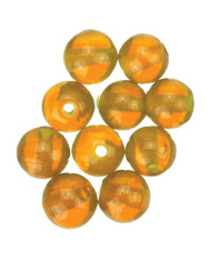 Sensation Glass Beads - 6mm Amber Sensation Glass Beads - 6mm Amber