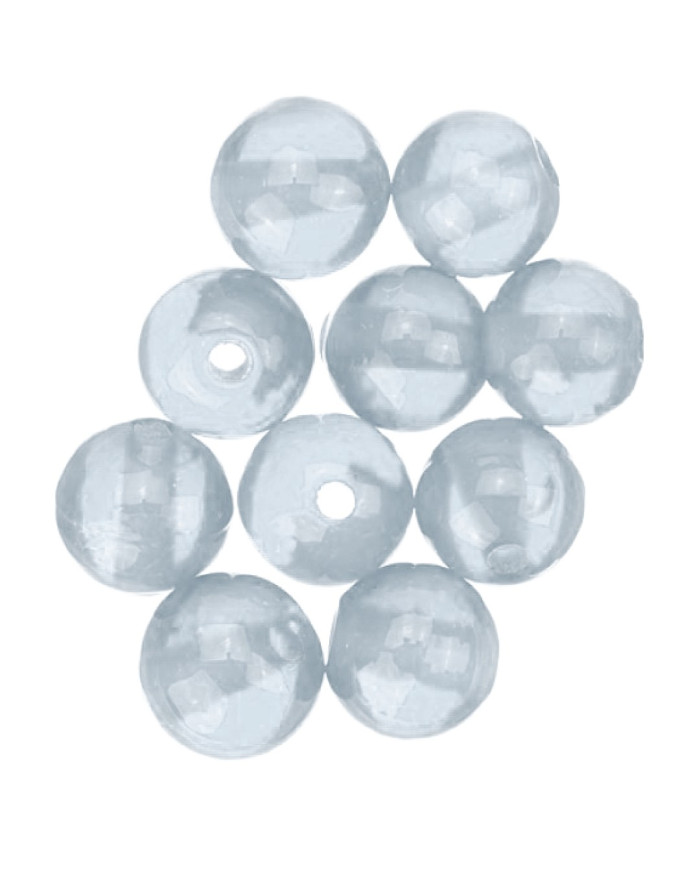 Sensation Glass Beads - 6mm Crystal Sensation Glass Beads - 6mm Crystal