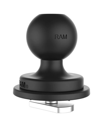 RAM Track Ball 1 inch Ball with T-Bolt Rail Attachment - B Size RAM Track Ball 1 inch Ball with T-Bolt Rail Attachment - B Size