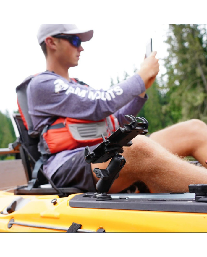 RAM Double Socket Arm - 1 inch B Size Ball Medium Length