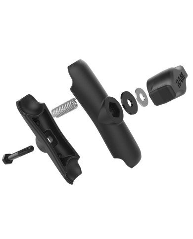 RAM Double Socket Arm - 1 inch B Size Ball Medium Length RAM Double Socket Arm - 1 inch B Size Ball Medium Length