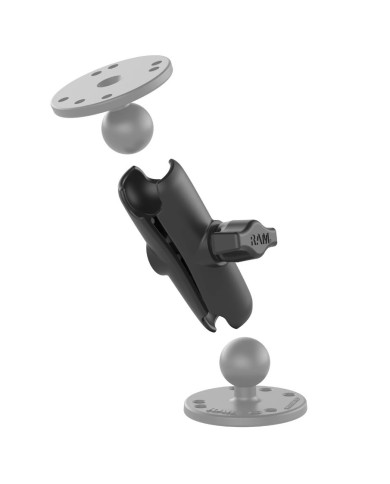 RAM Double Socket Arm - 1 inch B Size Ball Medium Length RAM Double Socket Arm - 1 inch B Size Ball Medium Length