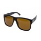 Ocean Polarized Sunglasses - PF 557 Black Frame Brown Lens 