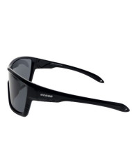 Ocean Polarized Sunglasses - PJ 732 Shiny Black frame and Smoke Lens