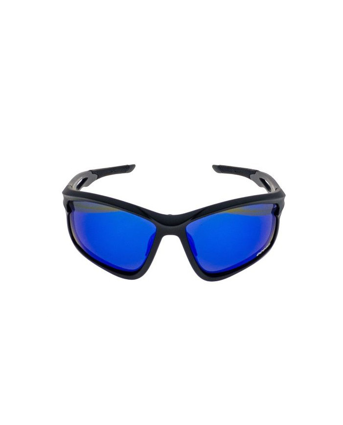 Ocean Polarized Sunglasses - PJ 737 Matt Black frame and Smoke/Blue Revo Lens