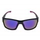 Ocean Polarized Sunglasses - PJ 731 Matt Black frame and Smoke/Purple Revo Lens