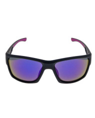Ocean Polarized Sunglasses - PJ 731 Matt Black frame and Smoke/Purple Revo Lens