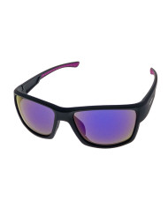 Ocean Polarized Sunglasses - PJ 731 Matt Black frame and Smoke/Purple Revo Lens