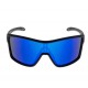 Ocean Polarized Sunglasses - PJ 733 Matt Black frame and Smoke/Blue Revo Lens