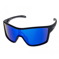 Ocean Polarized Sunglasses - PJ 733 Matt Black frame and Smoke/Blue Revo Lens
