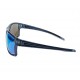 Ocean Polarized Sunglasses - PJ 723 Shiny Crystal Dark Grey Frame and Smoke/Ice Blue Lens