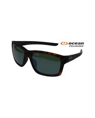 Ocean Polarized Sunglasses - Kidz - PI 979 Black/Tortoise Shell Frame with Smoke Lens