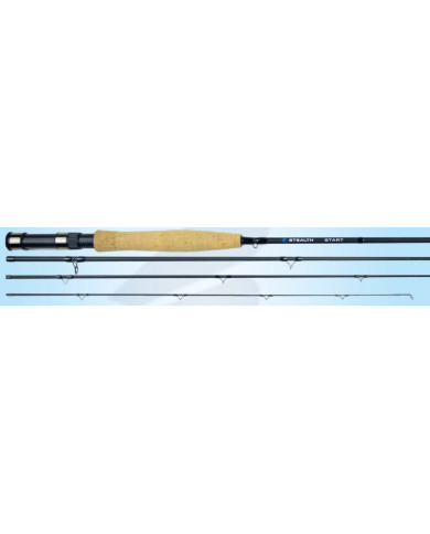 Stealth Start Combo 9ft 5/6wt 4pc Rod- Reel, Floating Line, Tippet and Leader  Stealth Start Combo 9ft 5/6wt 4pc Rod- Reel, Floating Line, Tippet and Leader