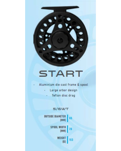 Stealth Essentials Combo 9ft 5wt 4pc Rod- Start 5/6wt Reel, Floating Line, Tippet and Leader  Stealth Essentials Combo 9ft 5wt 4pc Rod- Start 5/6wt Reel, Floating Line, Tippet and Leader