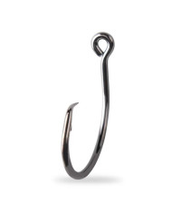 Mustad Tuna Circle 39948 Black Nickle Size 5/0 (Live Bait/Deep Drop Hook)
