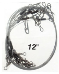 Pro-Hunter X Power Wire Leaders 12in 40lbs Black Pro-Hunter X Power Wire Leaders 12in 40lbs Black