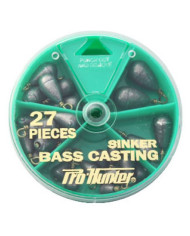 Pro-Hunter Dial Lead Drop Shot/Casting Weights 27pc Pro-Hunter Dial Lead Drop Shot/Casting Weights 27pc