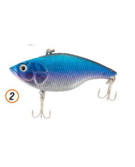 React Rattler Lipless Blue Chrome Violet 23/4in 5/8oz React Rattler Lipless Blue Chrome Violet 23/4in 5/8oz