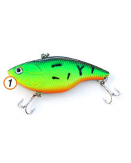 React Rattler Lipless Blue Firetiger 23/4in 5/8oz React Rattler Lipless Blue Firetiger 23/4in 5/8oz