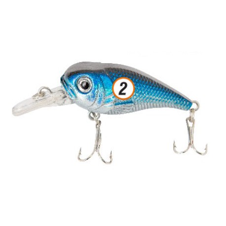 React Baby Diver Blue Chrome 2 3/8in 7/32oz 2-4ft