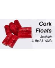 Pro-Hunter Cork Floats - Red Pro-Hunter Cork Floats - Red