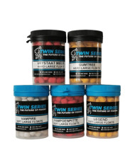 Twin Series Peach Flavor Hard Floaties Small 50 ml Tub