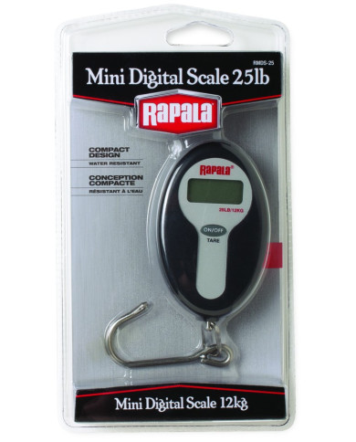 Rapala Mini Digital Scale 12kg/25lb Rapala Mini Digital Scale 12kg/25lb