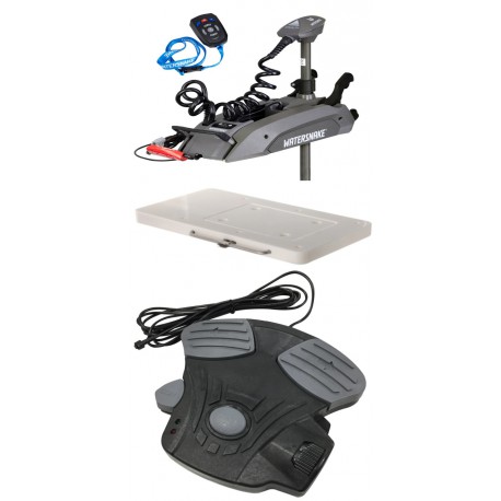 WATERSNAKE STEALTH REMOTE 65 lb / 54 inch Shaft BOW MOUNT TROLLING MOTOR BUNDLE DEAL