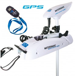 Watersnake GeoSpot 12 Volt 65 Pound Thrust 54 Inch Shaft GPS Bow Mount Trolling Motor