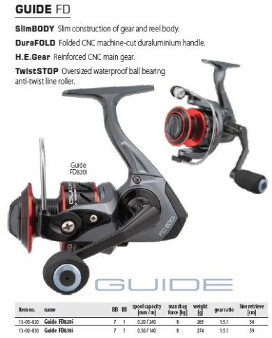 Dragon Guide FD 820i Front Drag Spinning Reel Dragon Guide FD 820i Front Drag Spinning Reel