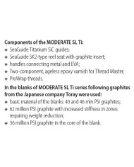 DRAGON Moderate SL TI 7ft 6in Medium Power Fast Action 2 Piece Spinning Rod