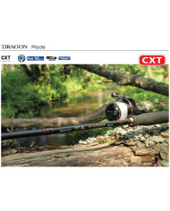 DRAGON CXT MS-X MicroSpecial 7ft6in Med Light Mod Fast 2Pc Casting Rod 