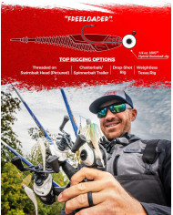 Rapala Crush City Freeloader Red Craw 4.25in