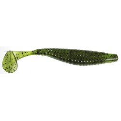 Damiki Armor Shad Paddle Watermelon Seed II 4in