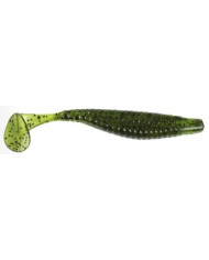 Damiki Armor Shad Paddle Watermelon Seed II 4in Damiki Armor Shad Paddle Watermelon Seed II 4in