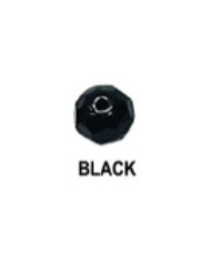 Damiki Crystal Beads - 8 mm BLACK