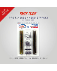 Eagle Claw/Yum Finesse/Neko & Wacky Jig Kit 60 piece