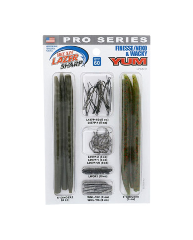 Eagle Claw/Yum Finesse/Neko & Wacky Jig Kit 60 piece Eagle Claw/Yum Finesse/Neko & Wacky Jig Kit 60 piece