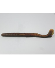 Gary Yamamoto Swimsenko Green Pumpkin/Amber Laminate 5"